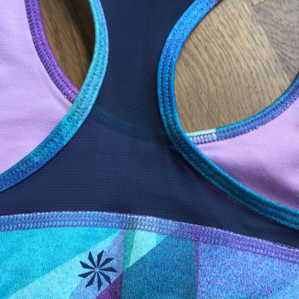 NEW Athleta Girl Printed Sports Bra, size XS/6 - Picture 5 of 5